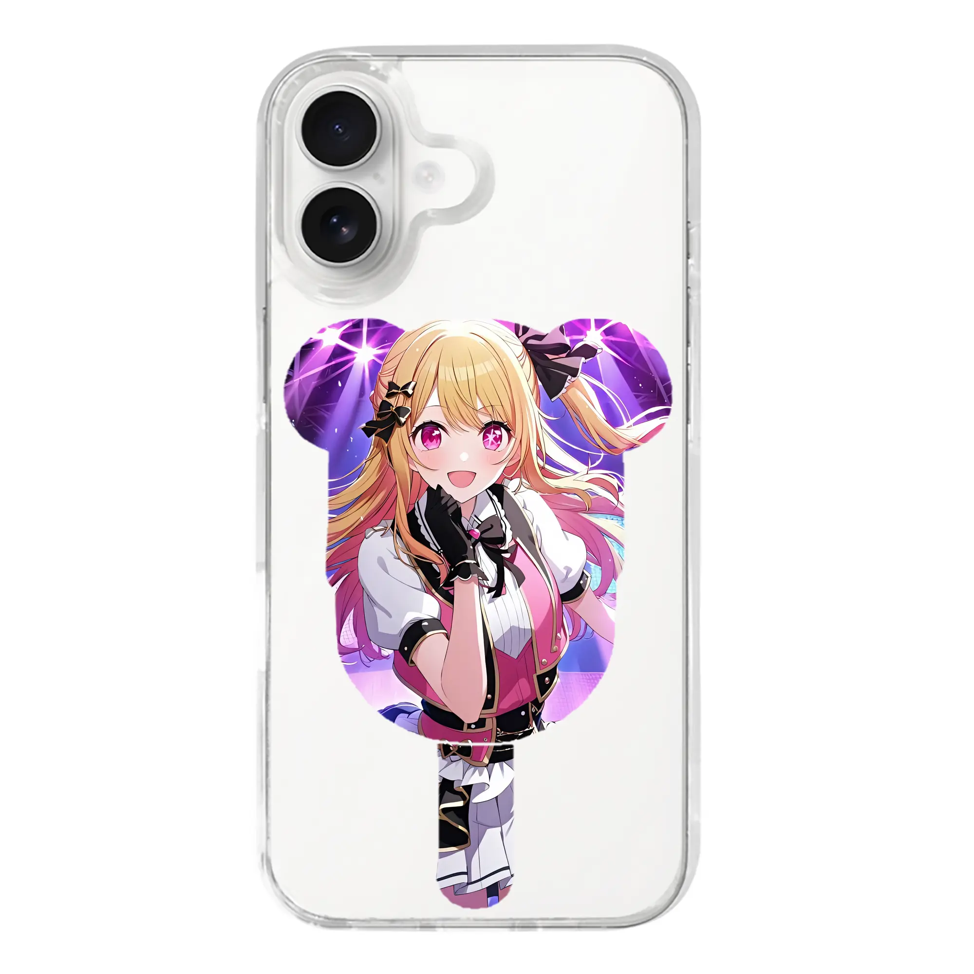 推しの子 グッズ,星野ルビー - iPhone 17シリーズ 透明スマホケース – 薄型・耐衝撃・精密フィット保護カバー